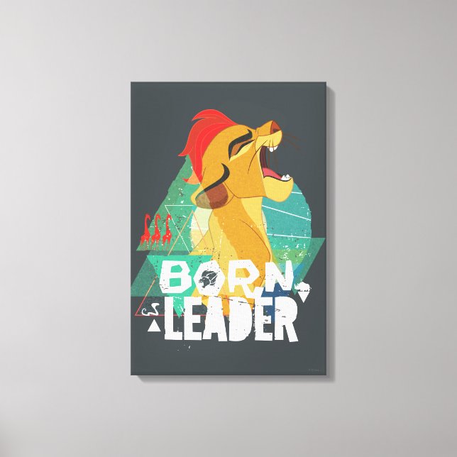 Lion Guard | Born Leader Kion Canvas Print (Front)