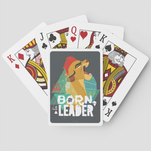 Lion Guard | Born Leader Kion Playing Cards (Back)