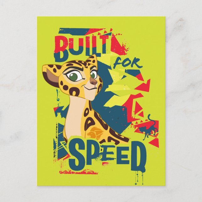 Lion Guard | Built For Speed Fuli Postcard (Front)