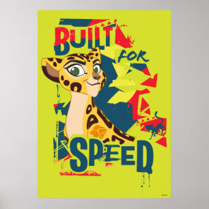 Lion Guard Built For Speed Fuli Poster