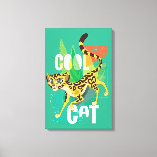 Lion Guard | Cool Cat Fuli Canvas Print (Front)