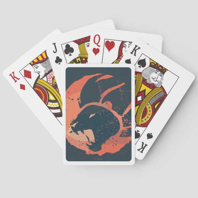 Lion Guard Emblem Playing Cards (Back)