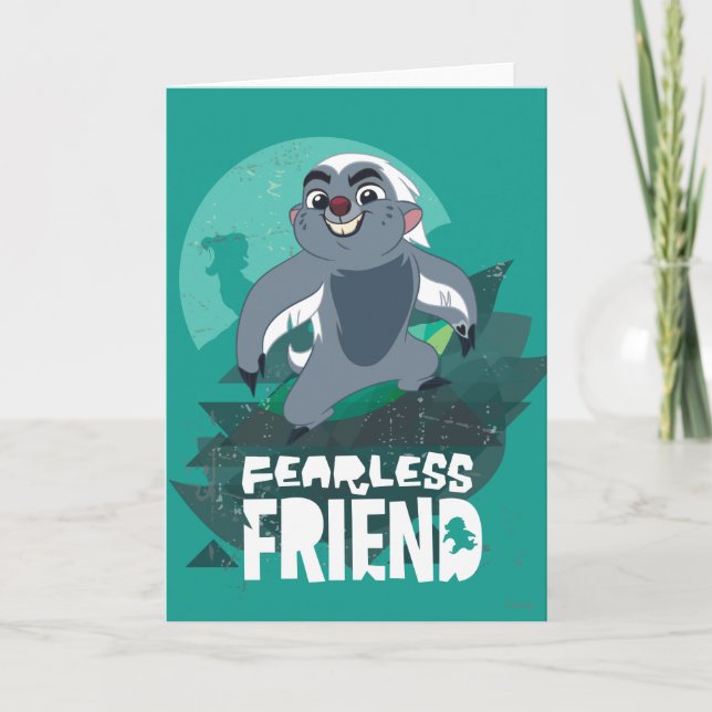 Lion Guard | Fearless Friend Bunga Card (Front)