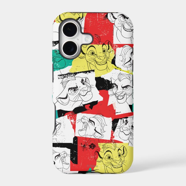 Lion Guard | Kion Expressions Pattern (Back)
