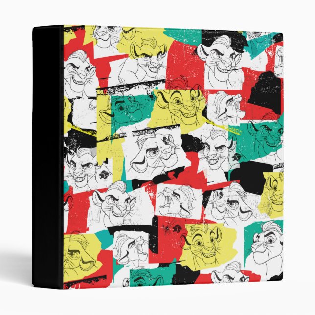 Lion Guard | Kion Expressions Pattern Binder (Front/Spine)