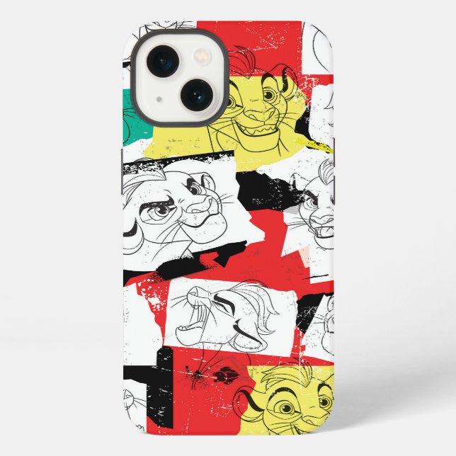Lion Guard | Kion Expressions Pattern iPhone Case (Back)