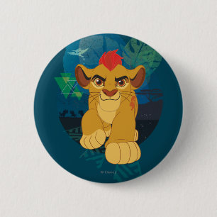 Lion Guard   Kion Safari Graphic 2 Inch Round Button