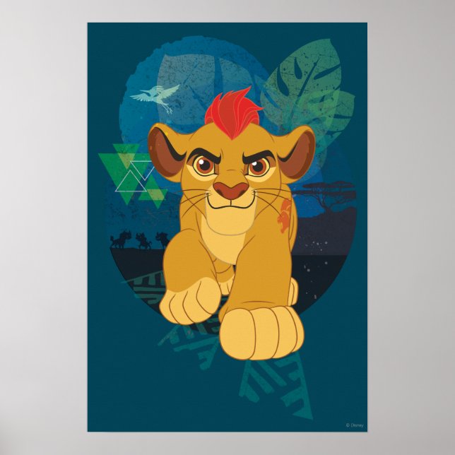 Lion Guard | Kion Safari Graphic Poster (Front)