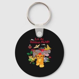 Lion Guard Let The Holidays Roar Keychain