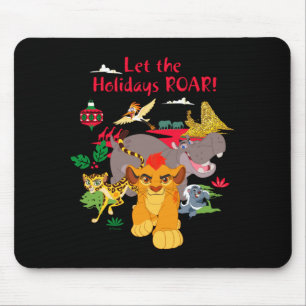 Lion Guard Let The Holidays Roar Mouse Pad