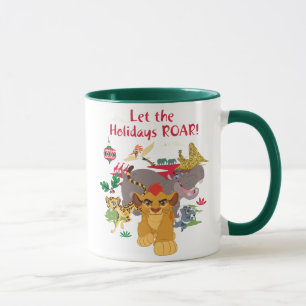 Lion Guard   Let The Holidays Roar Mug