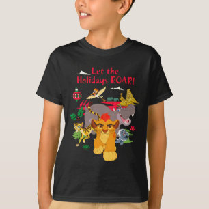 Lion Guard Let The Holidays Roar  T-Shirt