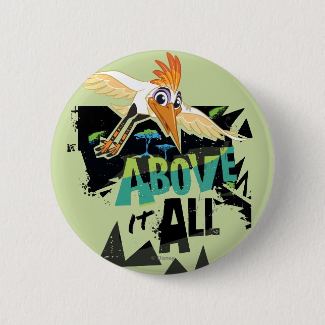 Lion Guard | Ono, Above It All 2 Inch Round Button (Front)