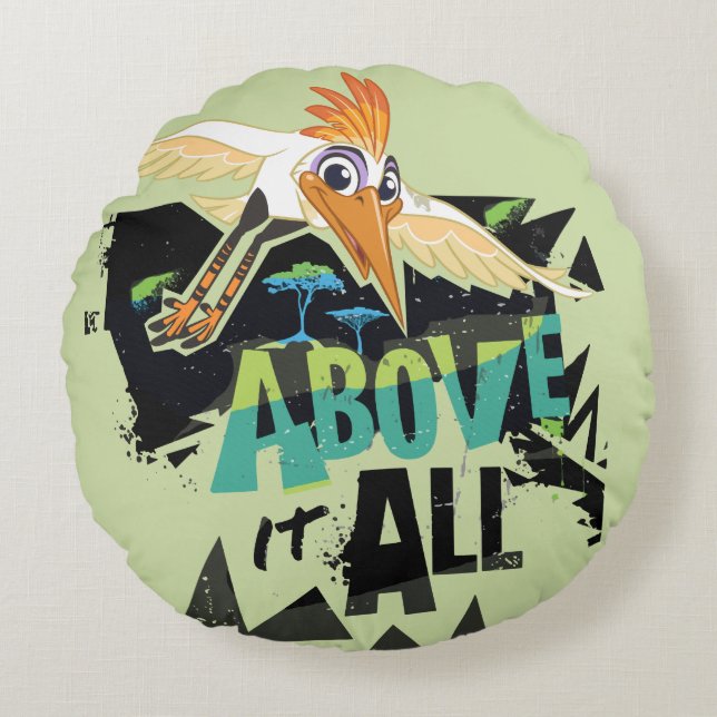 Lion Guard | Ono, Above It All Round Pillow (Front)