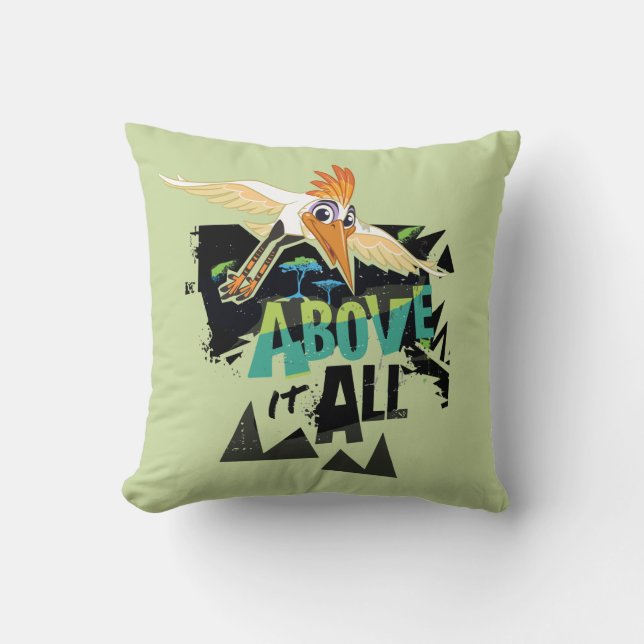 Lion Guard | Ono, Above It All Throw Pillow (Front)