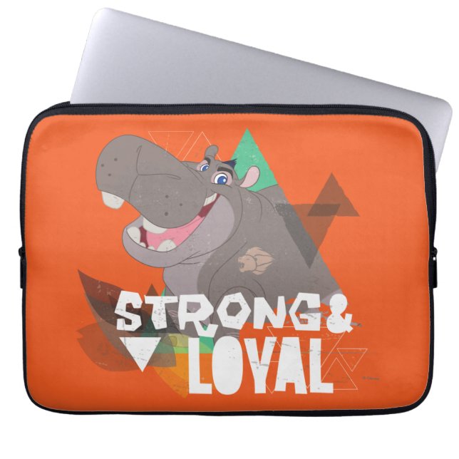 Lion Guard | Strong & Loyal Beshte Laptop Sleeve (Front)
