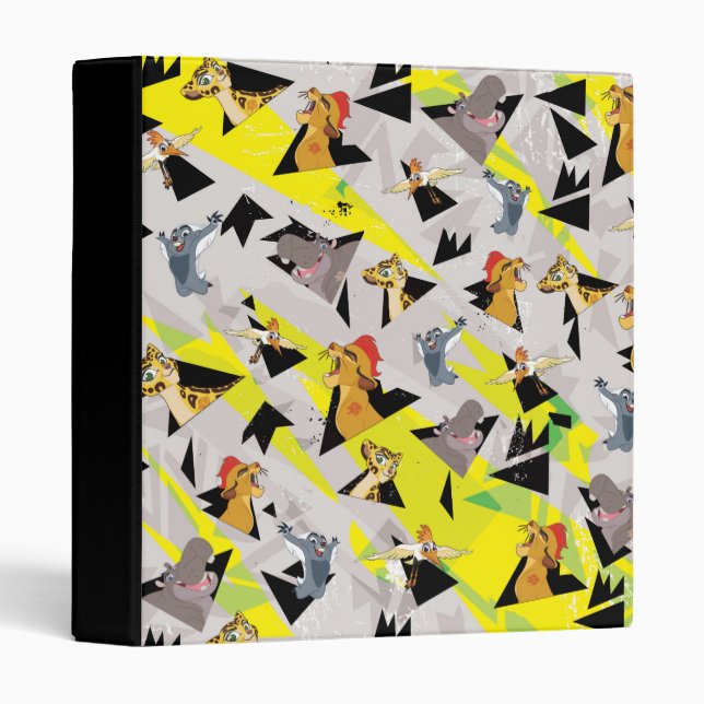 Lion Guard | Triangle Pattern Binder (Front/Spine)