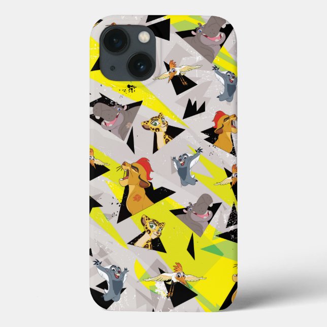 Lion Guard | Triangle Pattern Case-Mate iPhone Case (Back)