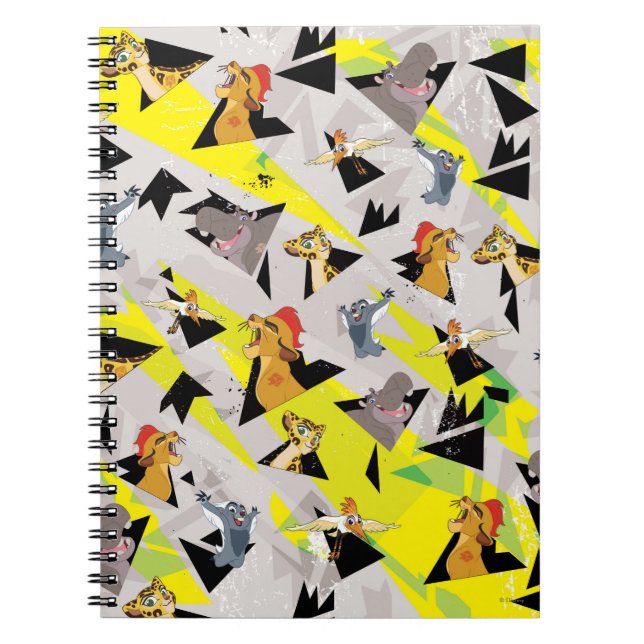 Lion Guard | Triangle Pattern Notebook (Front)