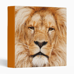 Lion Head Avery Binder