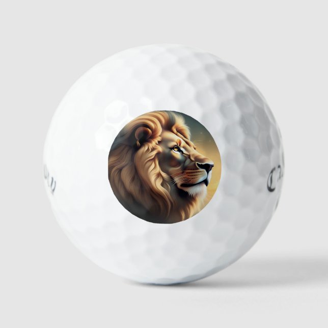 Lion Head Golf Balls (Front)