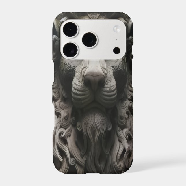 Lion Head IPhone Case Cover (Back)