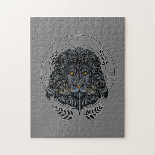 Lion Head Jigsaw Puzzle