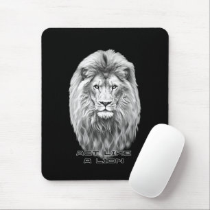 Lion head mouse pad