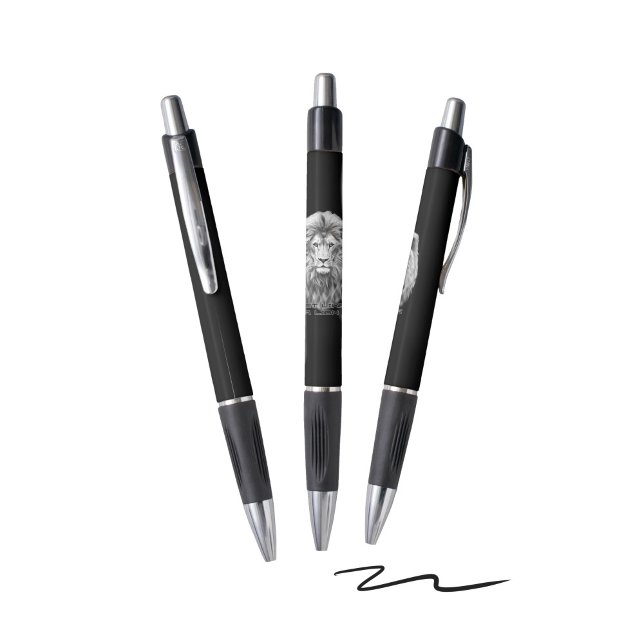 Lion head pen (Creator Uploaded)