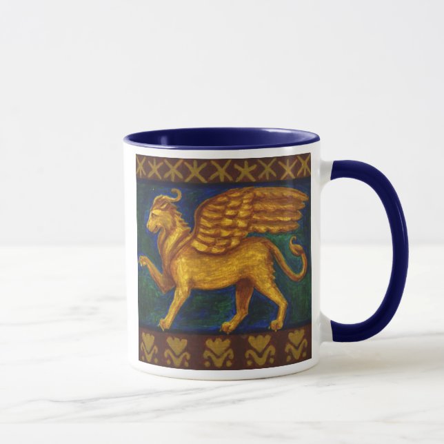 Lion-headed Gryphon Mug (Right)