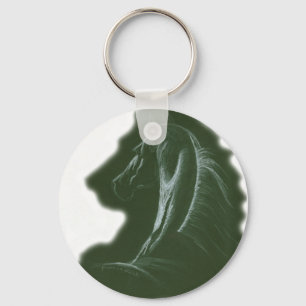 Lion Heart Keychain