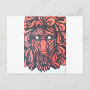 Lion Heart Postcard