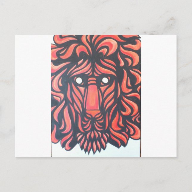 Lion Heart Postcard (Front)