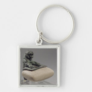 Lion holding a Hurrian foundation tablet, c.2150 B Keychain