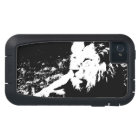 Lion in Black and White