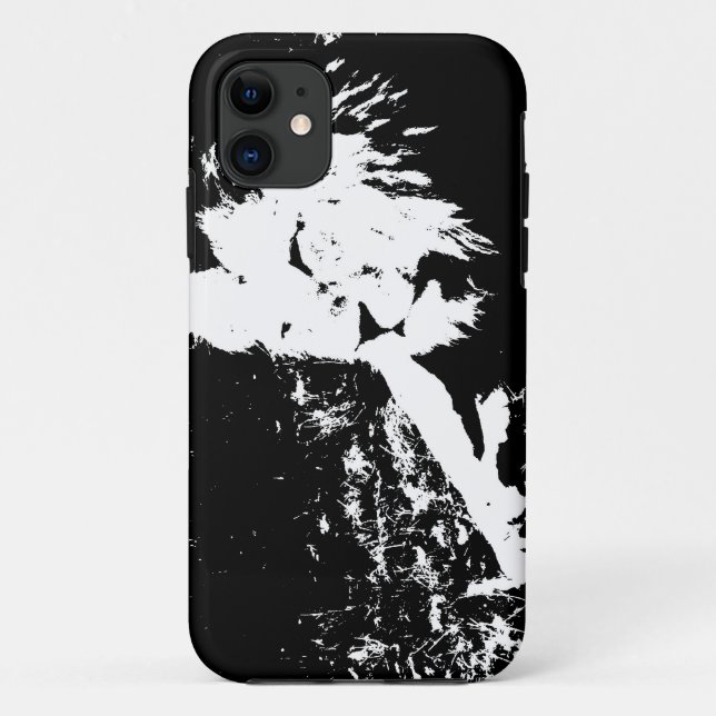Lion in Black and White Case-Mate iPhone Case (Back)