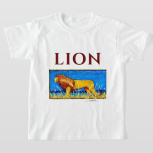 Lion in Tall Grass T-Shirt