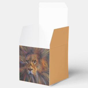 Lion in the Gallery Square Gift Box