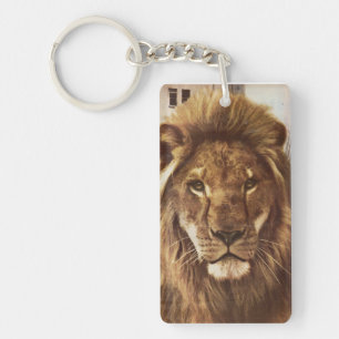 lion in town keychain