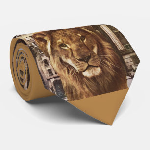 lion in town tie