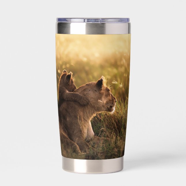 Lion Insulated Tumbler (Back)