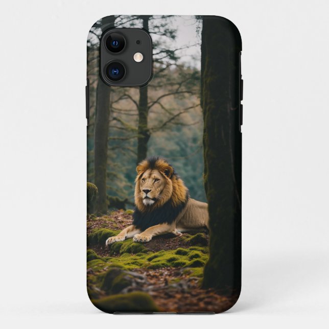 ."lion iPhone 11 case (Back)