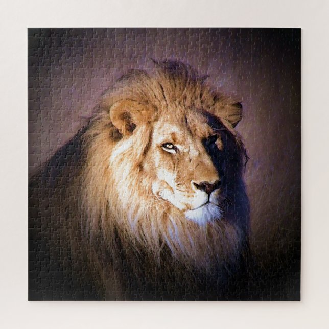 Lion Jigsaw Puzzle (Vertical)