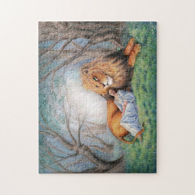 lion jigsaw puzzle (Vertical)
