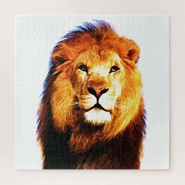 Lion Jigsaw Puzzle (Vertical)
