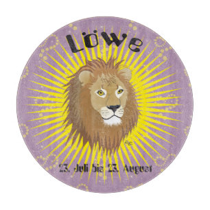 Lion July 23 to August 22 Cutting Board