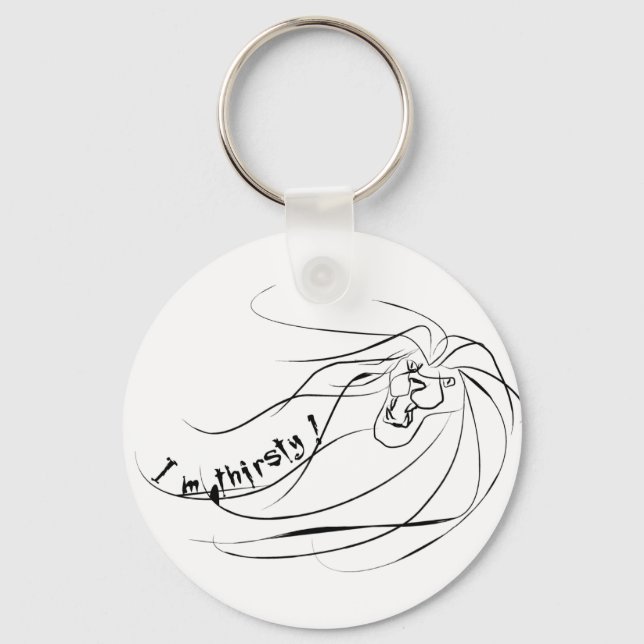 lion keychain (Front)