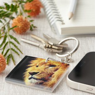 Lion Keychain