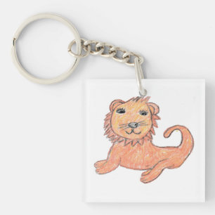 Lion Keychain