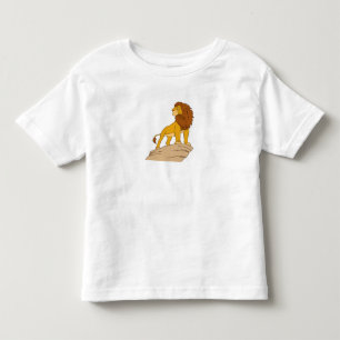 Lion King adult Simba standing proud on rock cliff Toddler T-shirt